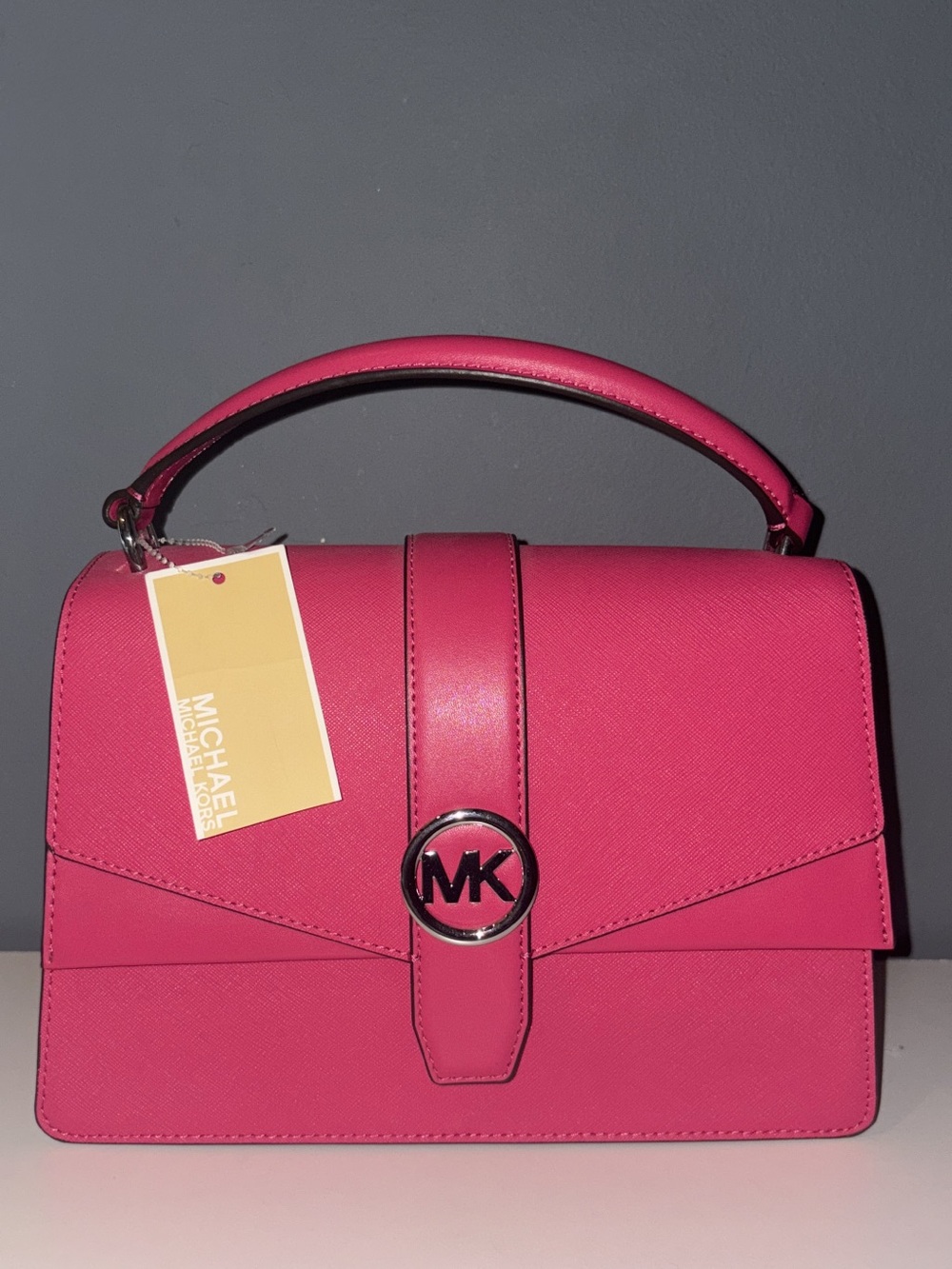 Michael Kors Greenwhich Saffiano satchel